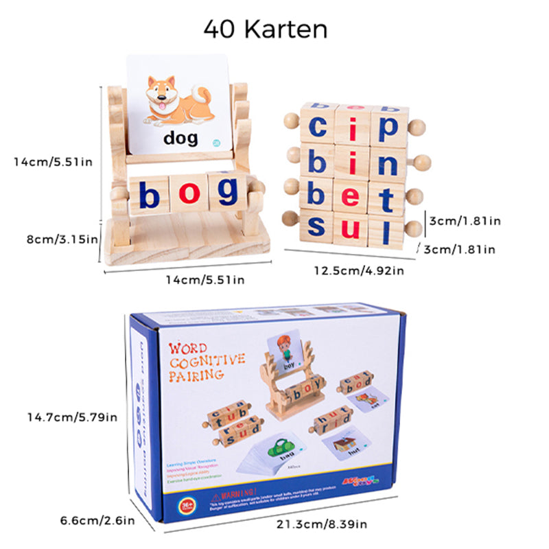 Rynx | Wooden Reading Blocks