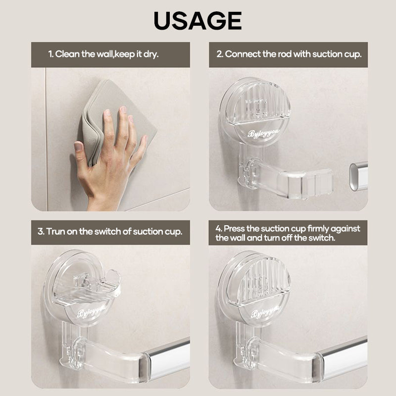 Rynx | Suction cup towel holder