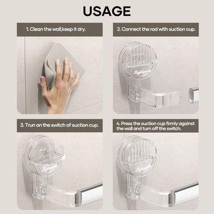 Rynx | Suction cup towel holder