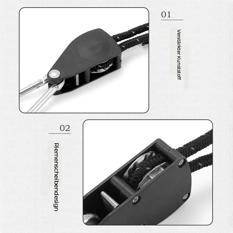 Rynx | Windproof rope for adjusting the pulley