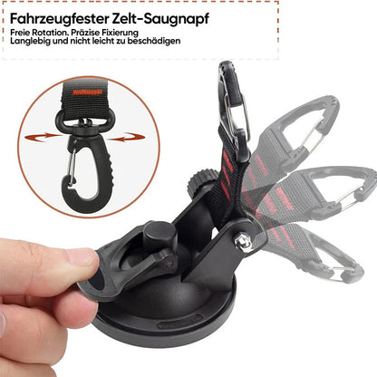 Rynx | Robust Vacuum Suction Cup with Hook