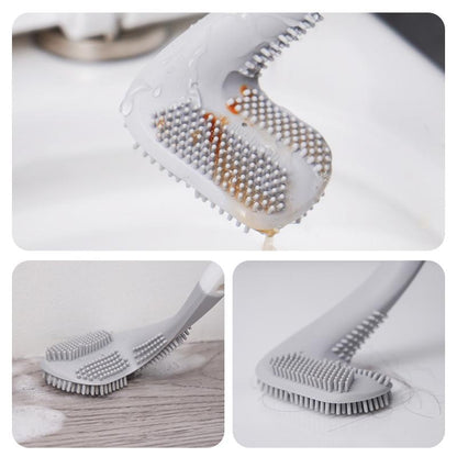Rynx | Long Handle Flexible Silicone Golf Toilet Brush