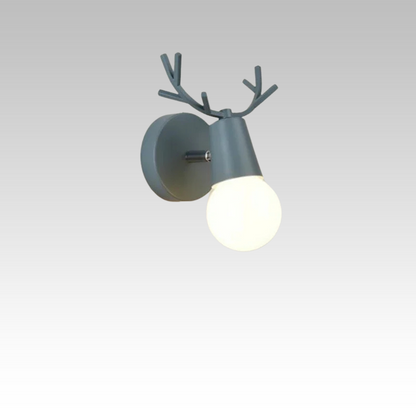 Rynx | AntlerGlow - Modern Adjustable Children's Room Wall Lamp