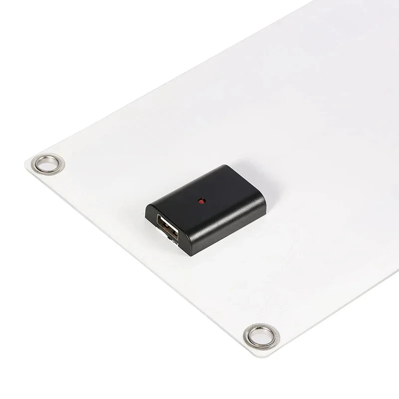 RYNX | Solar Panel With Portable Usb Battery, Waterproof