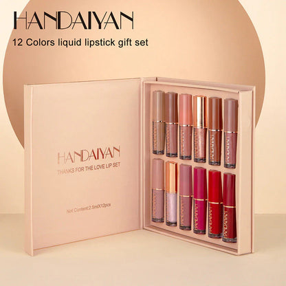 Rynx | 12-color Liquid Lipstick Set