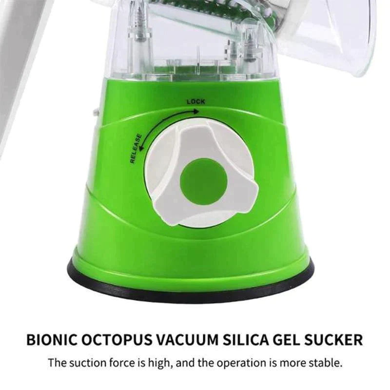 Rynx | 3 In 1 Rotating Cheese Grater Vegetable Cutter