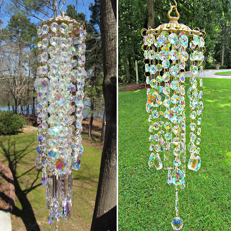 Rynx | Aurora Crystal Glass Wind Chime