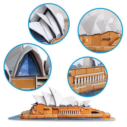 Rynx | 3D Model Puzzle Landmark around the world
