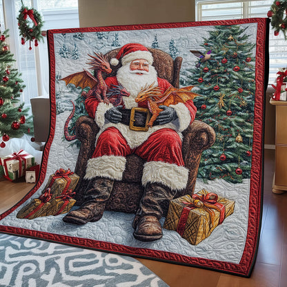 Rynx | Santa Claus and Dragon Quilt