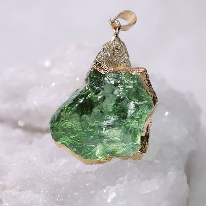 RYNX | Natural Moldavite Necklace - Lyra