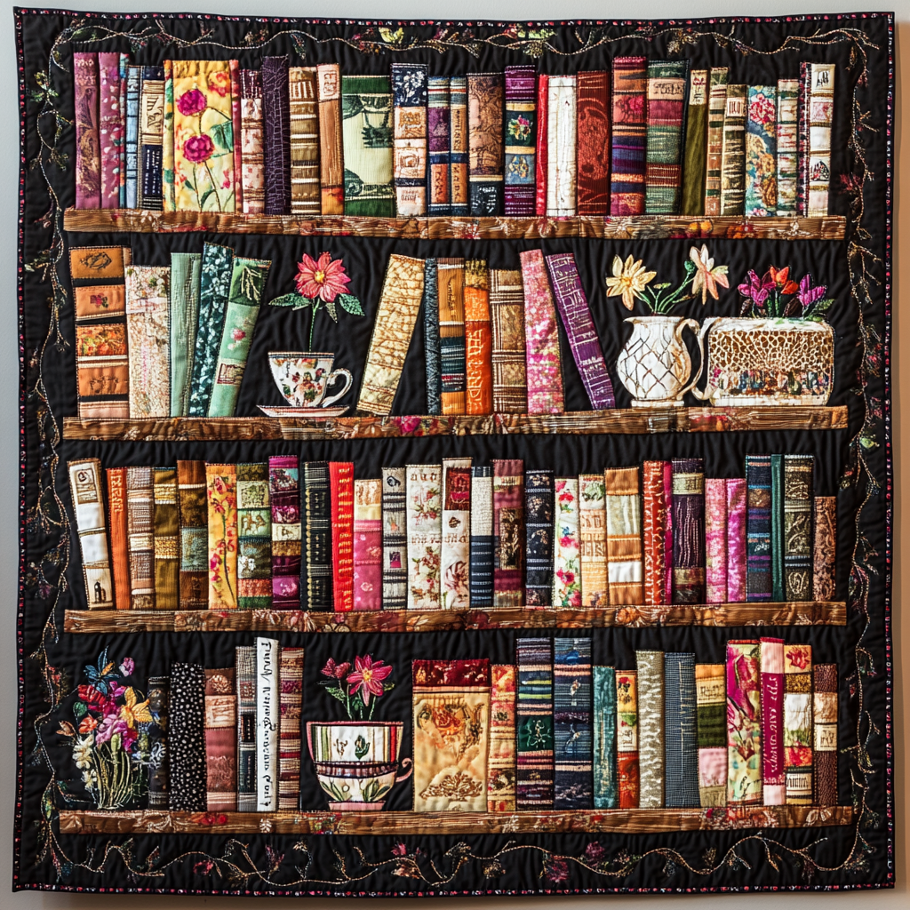 Rynx | Vintage Book Quilt