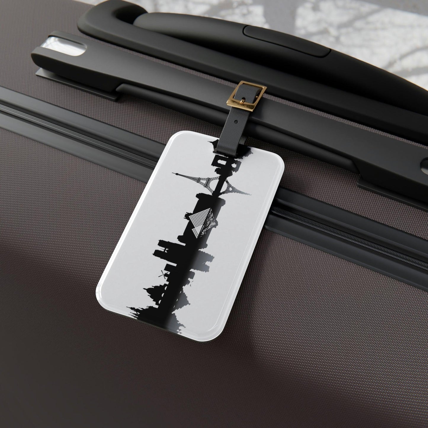 Rynx | Elegant Paris Acrylic Luggage Tag