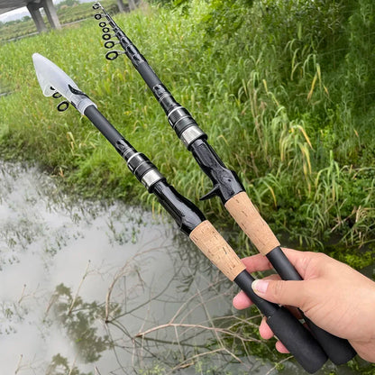 Rynx | Telescopic Fishing Rod and Reel Combination