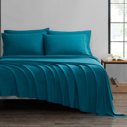 Rynx | Bamboo 2000 Thread Count 6-Piece Luxury Sheet Set - Organic, Cooling, 16 Inch Deep Pocket, Egyptian Luxury with Bonus Pillowcases - Shrink and Fade Resistant