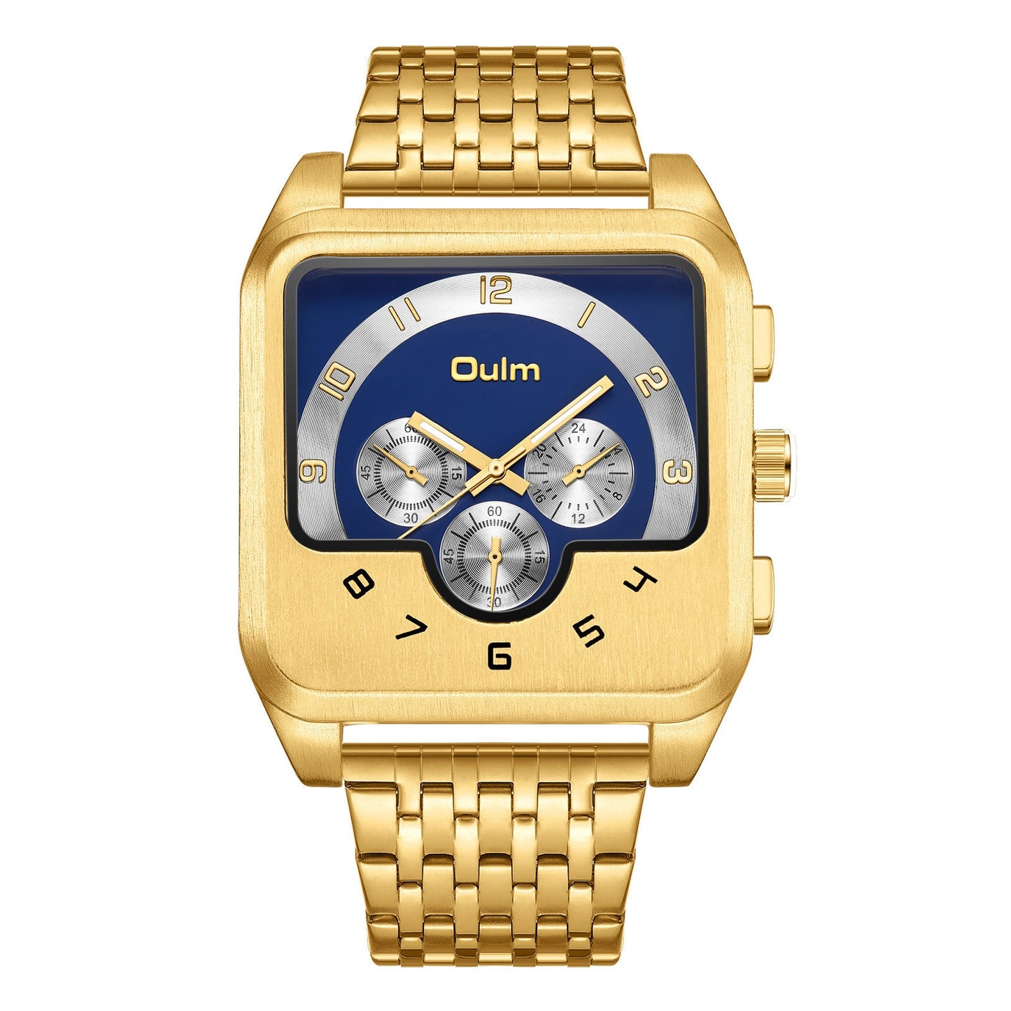 Rynx | Gold Men's Watch Square Quartz