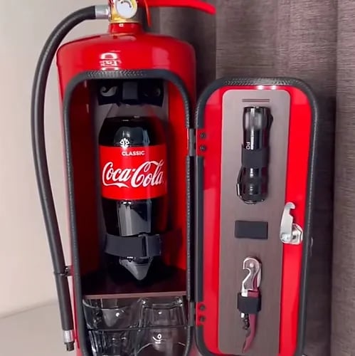 RYNX | "My Cave My Rules" Gift Can Bar Set Fire Extinguisher