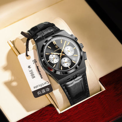 Rynx | New Multi-functional Men's Watch Belt Ultra-thin Quartz Watch