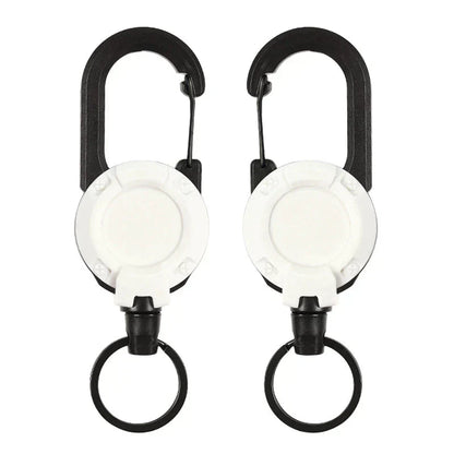 RYNX | Outdoor Automatic Retractable Wire Rope Luya Theft-Proof Tactical Keychain