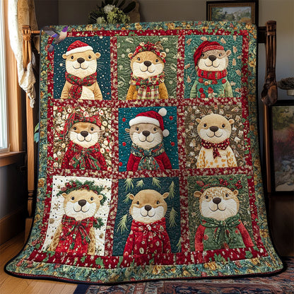 Rynx | Festive Otter Joy Blanket