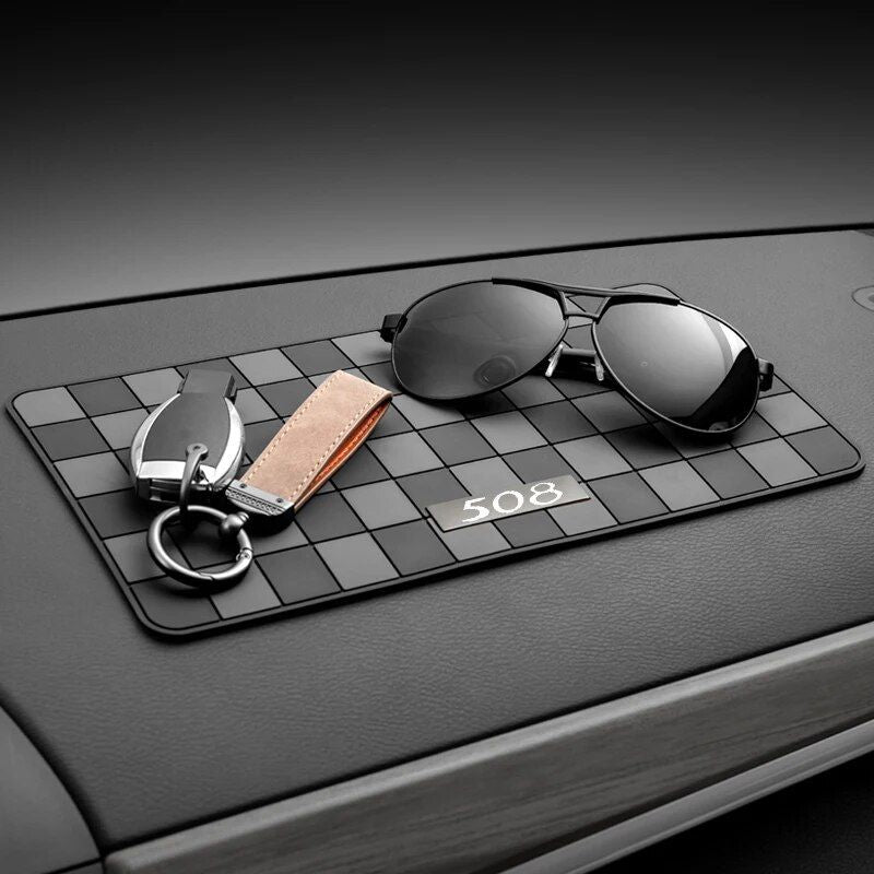 Rynx | Anti-Slip Silicone Car Dashboard Mat for Phone & Sunglasses Storage
