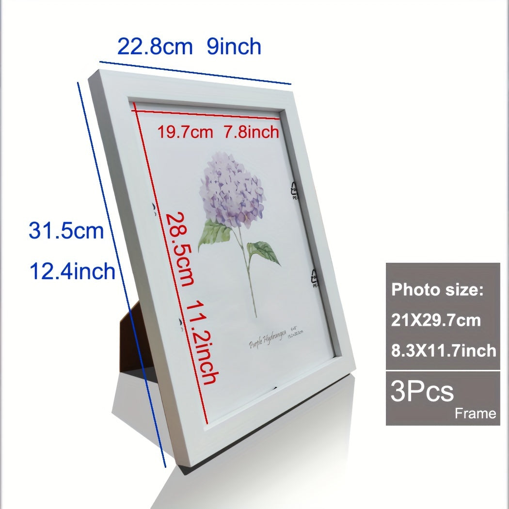 RYNX | Memories - Set of 3 Wooden Photo Frames