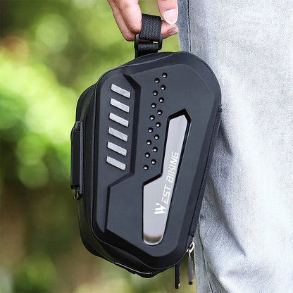Rynx | Waterproof hard shell bike saddle bag with quick release