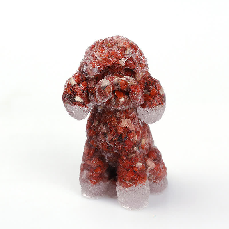 Rynx | Frendorf Natural Crystal Poodle Gemstone Decoration