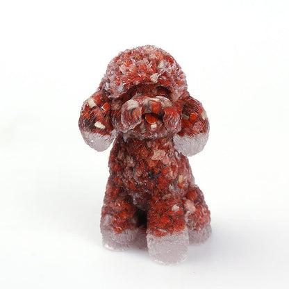 Rynx | Frendorf Natural Crystal Poodle Gemstone Decoration