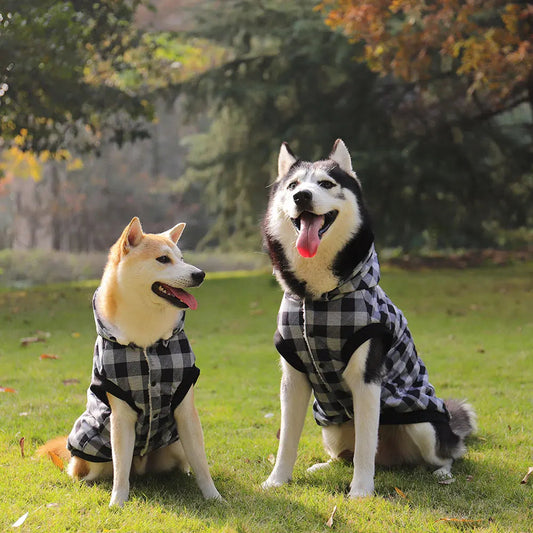 Rynx | Large pet dog winter jacket with removable hood