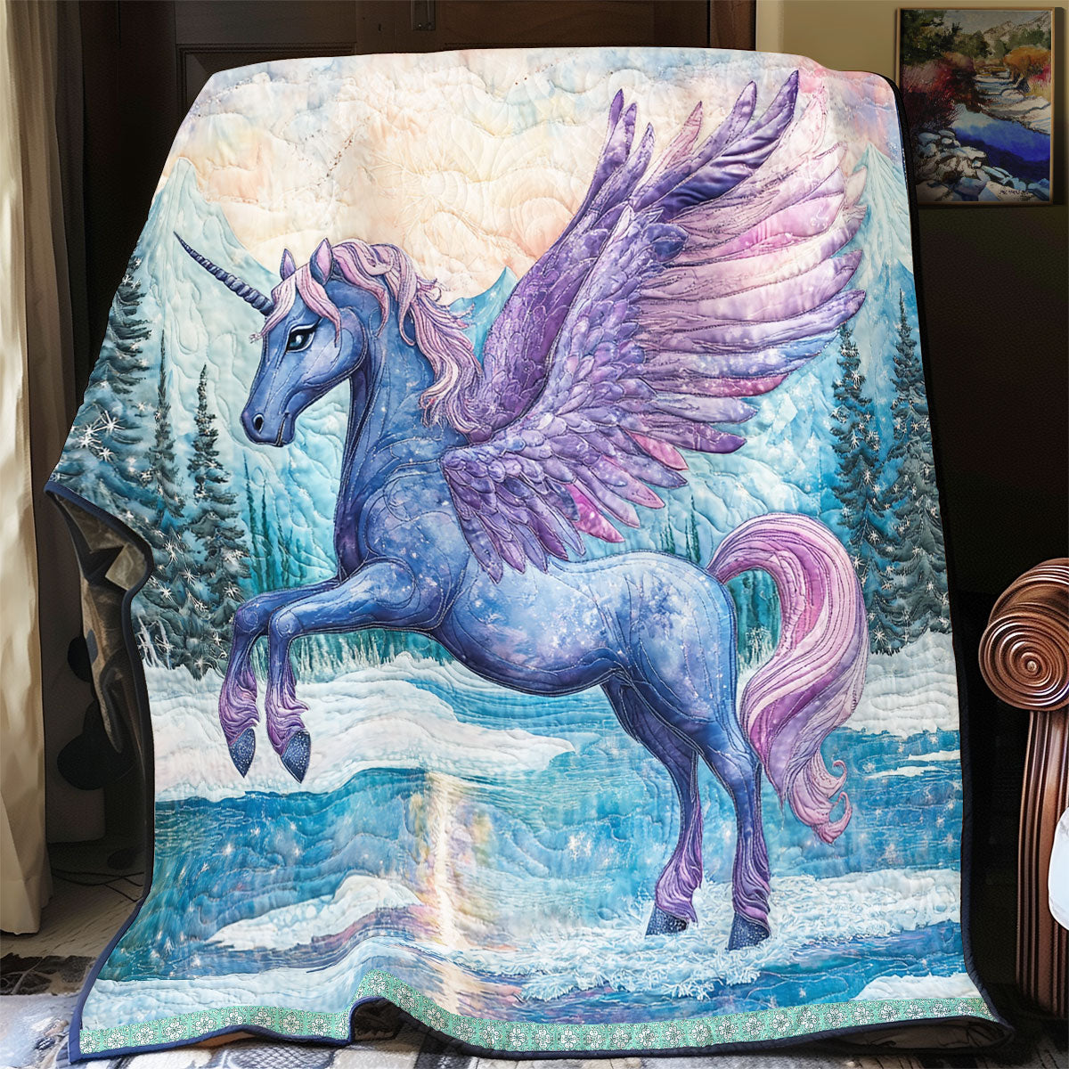 Rynx | Purple Pegasus Quilt