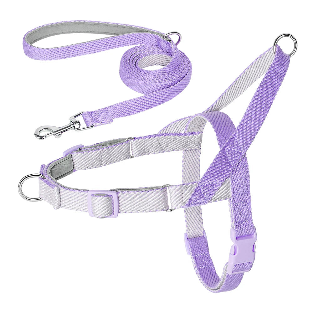 Rynx | Adjustable No-Pull Dog Harness and Leash Set - Soft, Durable, Lightweight for Pitbull and All Breeds