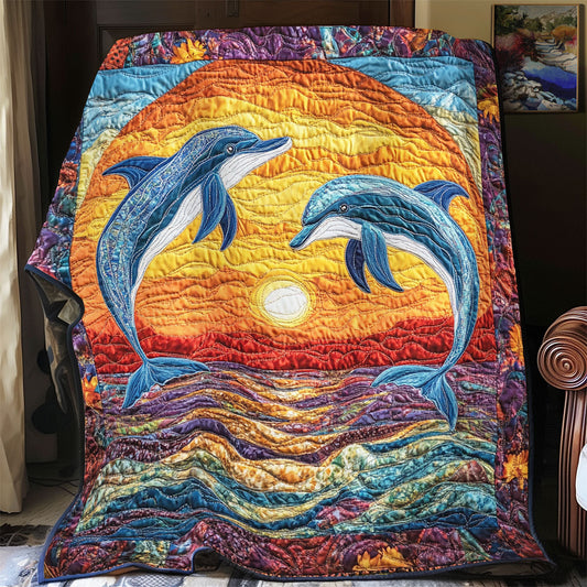 Rynx | Dolphin Quilted Blanket