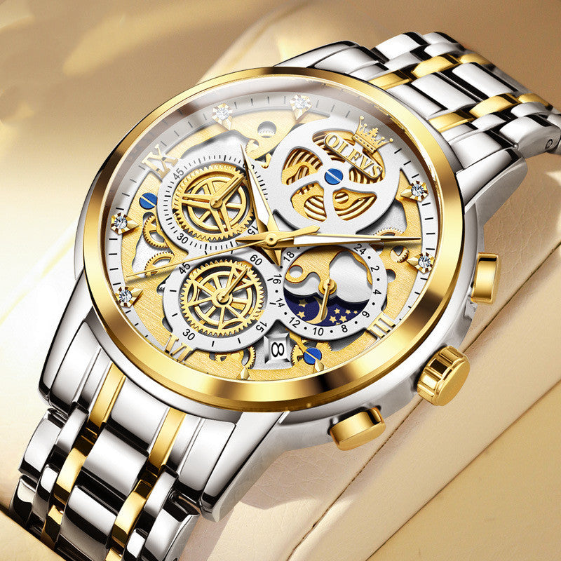 Rynx | Men's Quartz Multifunctional Chronograph Watch