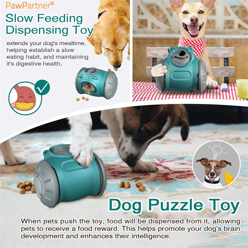 Rynx | Interactive dog tumbler toy for IQ training and slow feeding