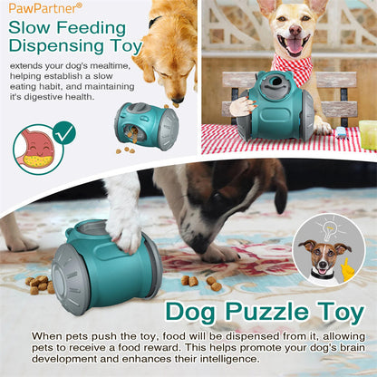 Rynx | Interactive dog tumbler toy for IQ training and slow feeding