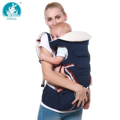 Rynx | Ultimate 9-in-1 Ergonomic Baby Carrier Set: Luxe Solution for Infants 0-2 Years, Supports up to 17kg