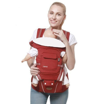 Rynx | Ultimate 9-in-1 Ergonomic Baby Carrier Set: Luxe Solution for Infants 0-2 Years, Supports up to 17kg
