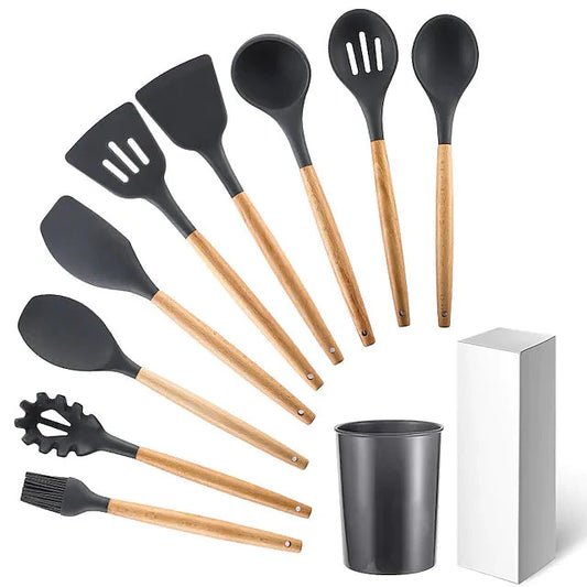 Rynx | 9-piece: Silicone Kitchen Utensils