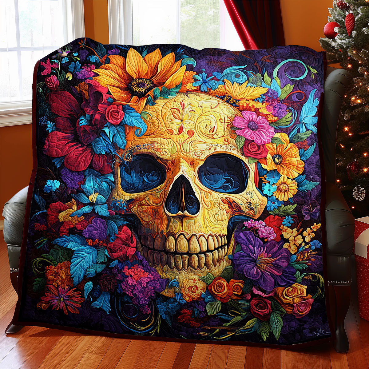 Rynx | Floral Skull Duvet