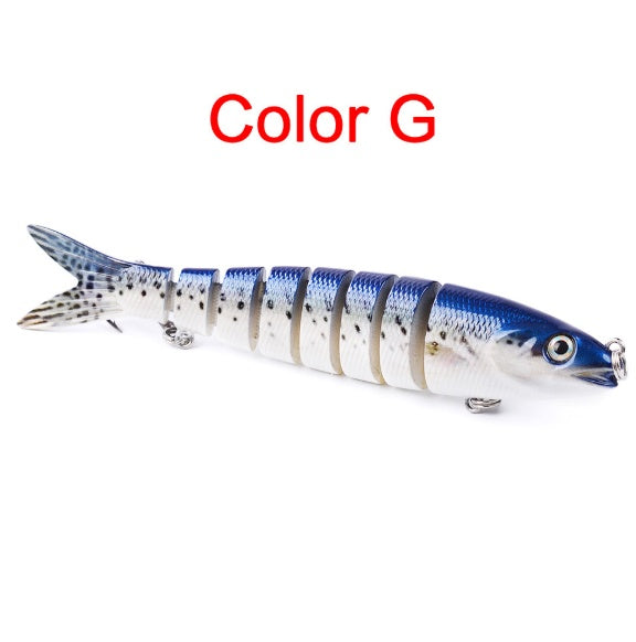 Rynx | Pike fishing lures Artificial Multi Jointed Sections Hard Bait Trolling Pike Carp Fishing Tools