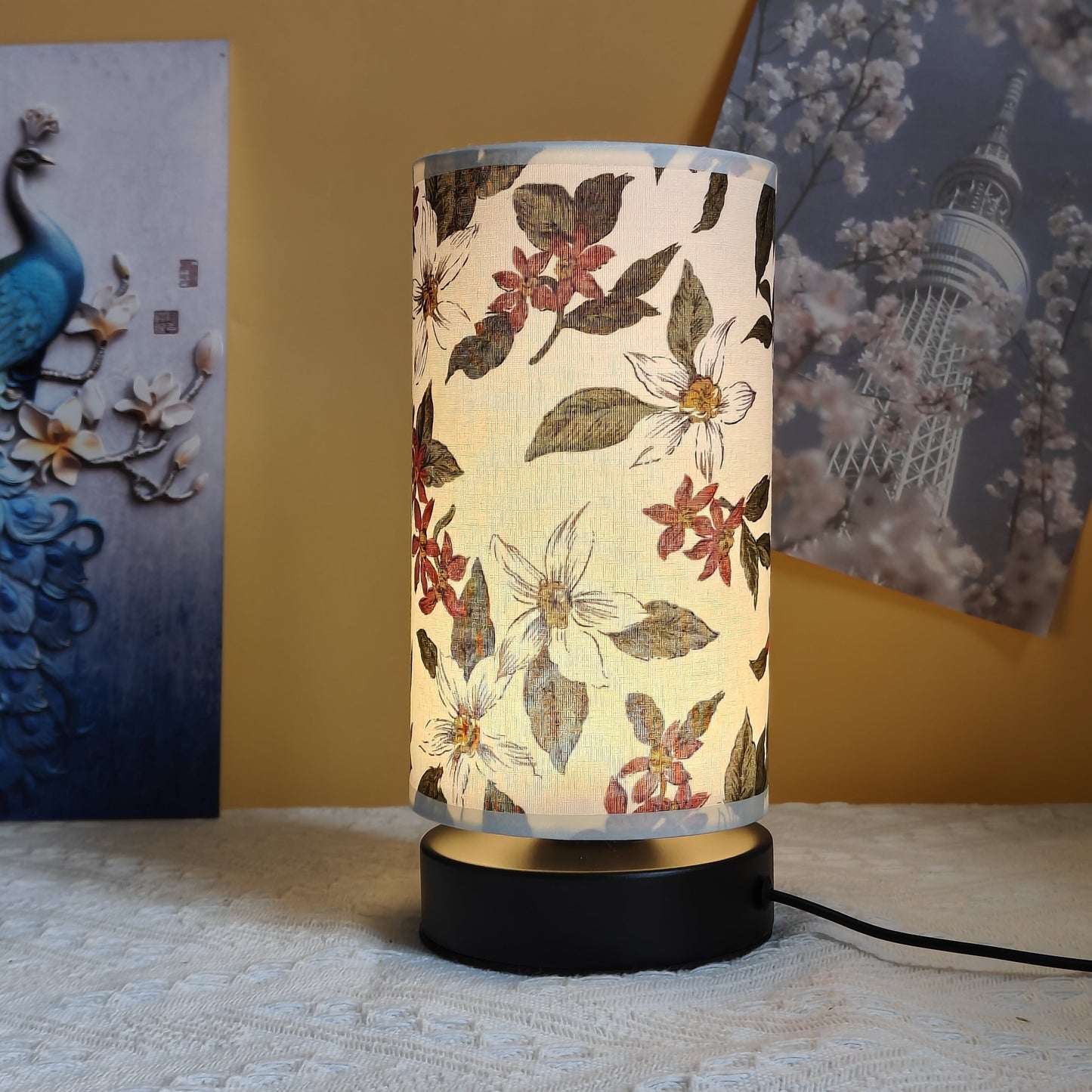 Rynx | HoutLys - Creative Wood Table Lamp with LED