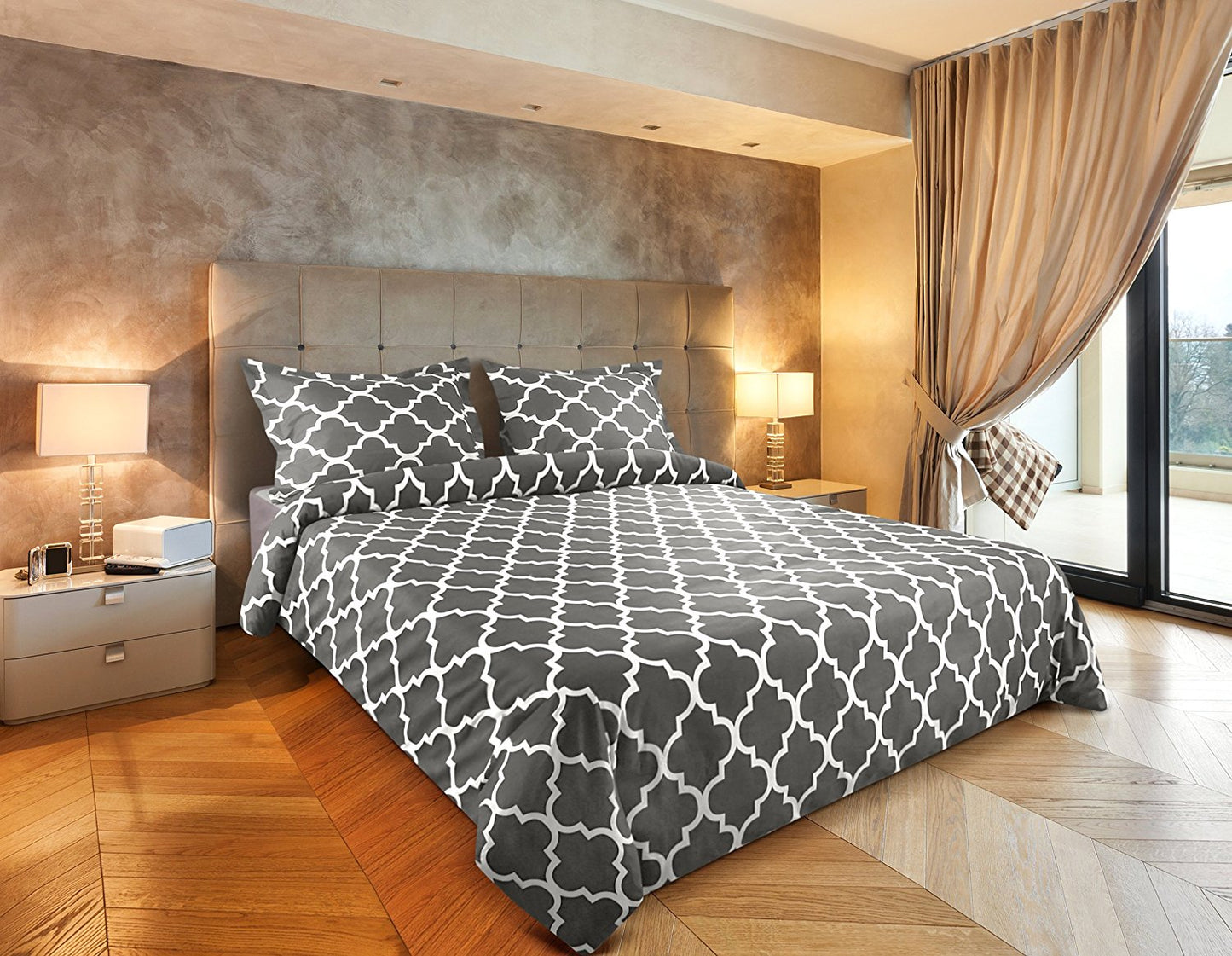 Rynx | Luxurious Brushed Velvet Microfiber Duvet Cover Set