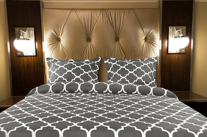 Rynx | Luxurious Brushed Velvet Microfiber Duvet Cover Set