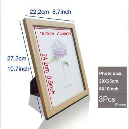 RYNX | Memories - Set of 3 Wooden Photo Frames