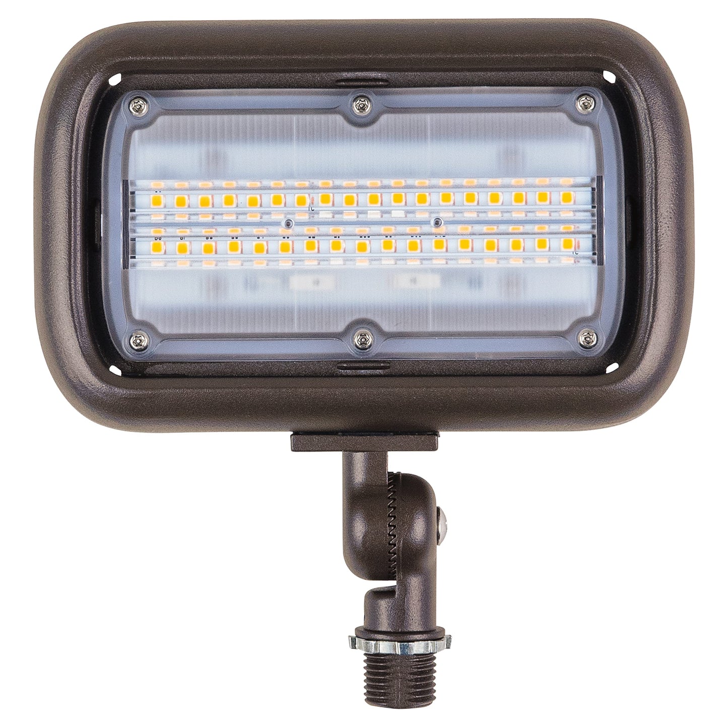 Rynx | Newhouse Lighting 30W Outdoor LED Wall Mount Floodlight, Weatherproof, Bronze Color