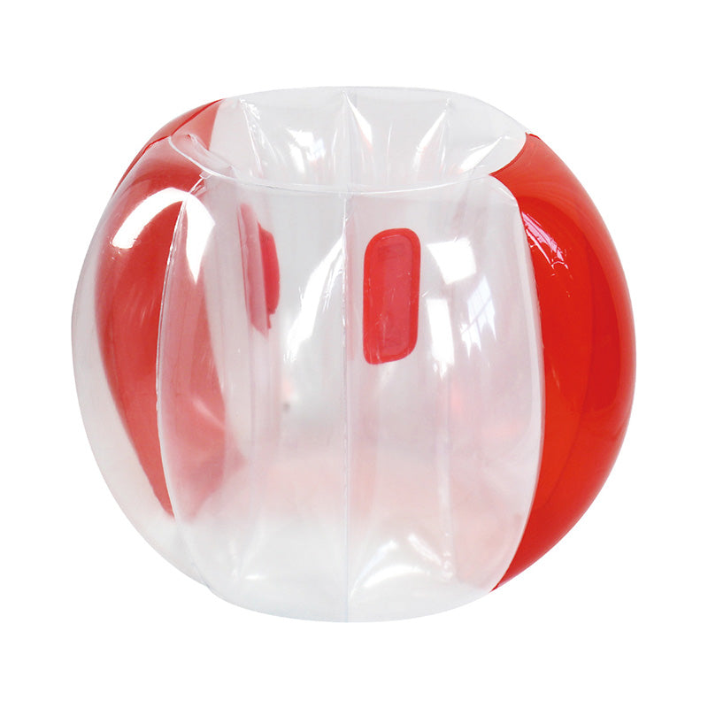 Rynx | Inflatable Bumper Balls 2-Pack, 3FT,Durable PVC Human Hamster Bubble Balls for Outdoor Team Gaming Play,Red,Blue