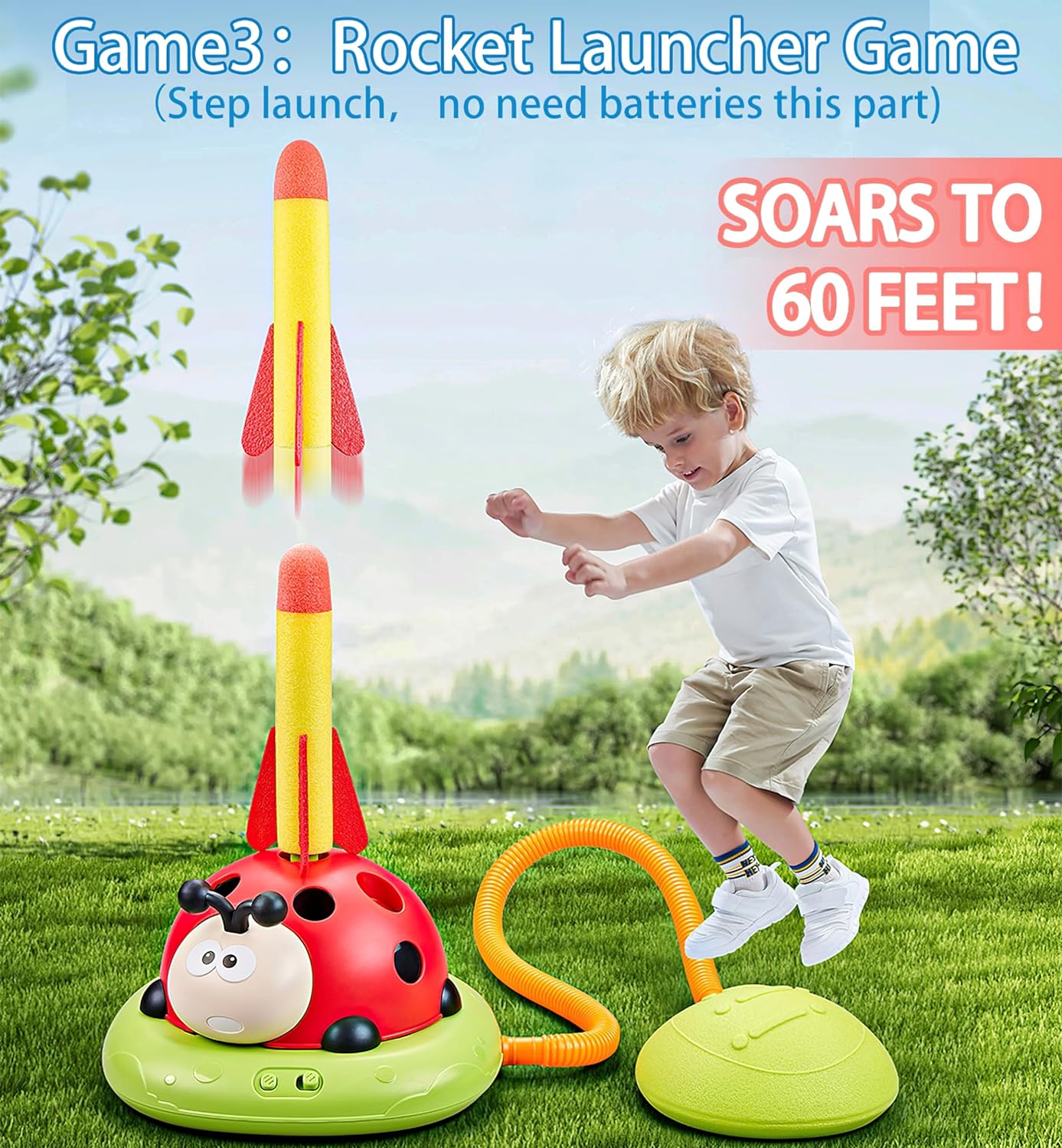 Rynx | 3-In-1 Ring Cast - Rocket Game Adventure - Unique Entertainment