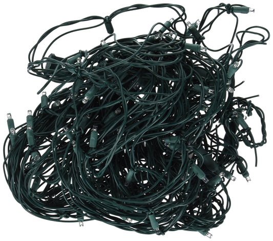 Rynx | Vickerman 120-light 4-foot with 6-foot LED cool white green wire wide angle net