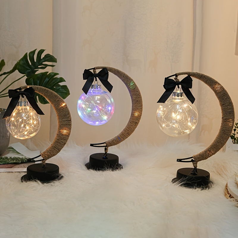 Rynx | MaanLys - Smedjern LED Table Lamp With Decorative Desk Lamp Design
