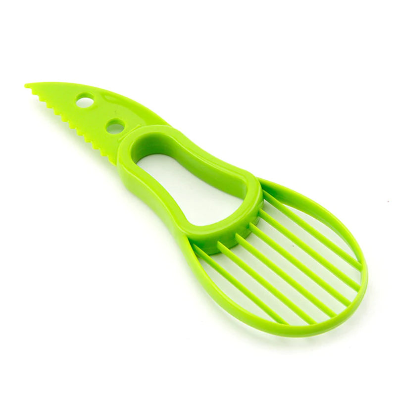 Rynx | 3 in 1 Avocado Slicer Shea Corer Butter Fruit Peeler Cutter Pulp Separator Plastic Knife Kitchen Appliances Vegetable Tools Kitchen Gadgets